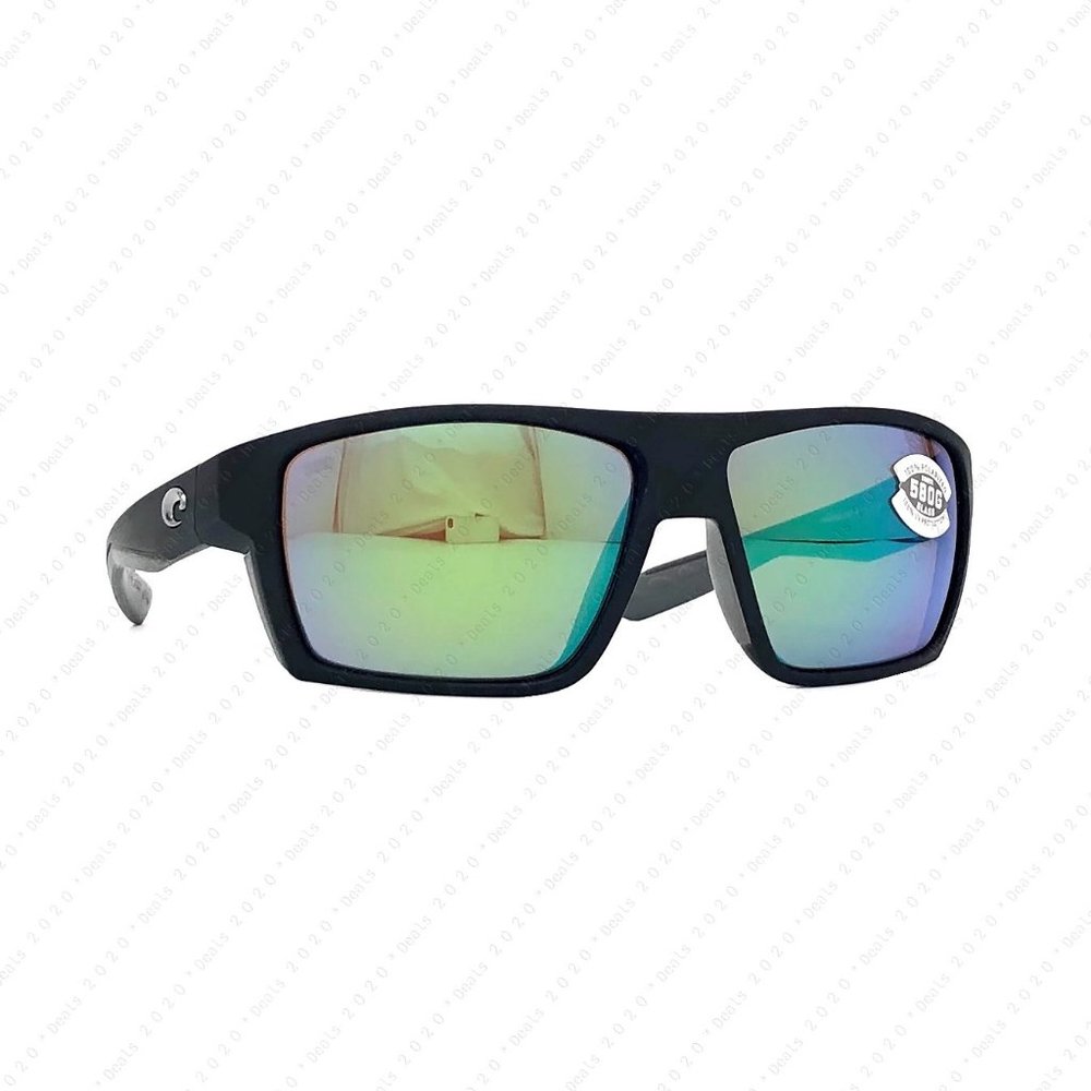 Costa Del Mar Bloke 580G Matte Black Matte Gray Polarized Sunglasses - Picture 8 of 11
